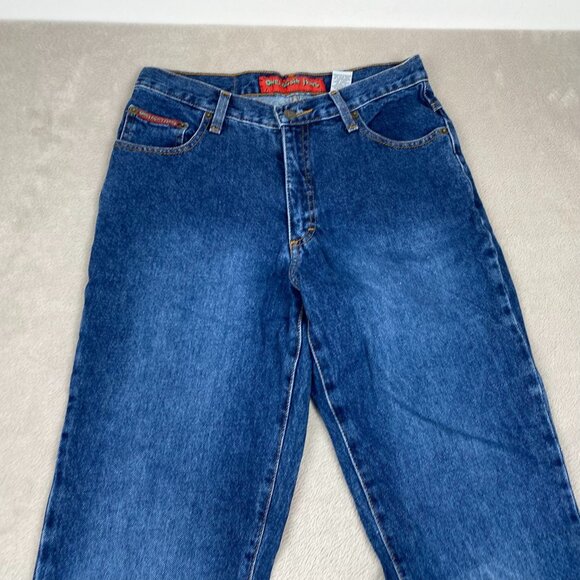 Once Again Women's Jeans Size 11 Flare Leg High Waist Denim 100% Cotton - Picture 10 of 14
